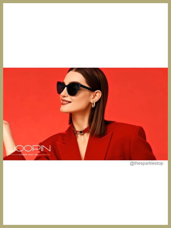 Cateye Sunglasses for Women Oversized Cat Eye UV Protection